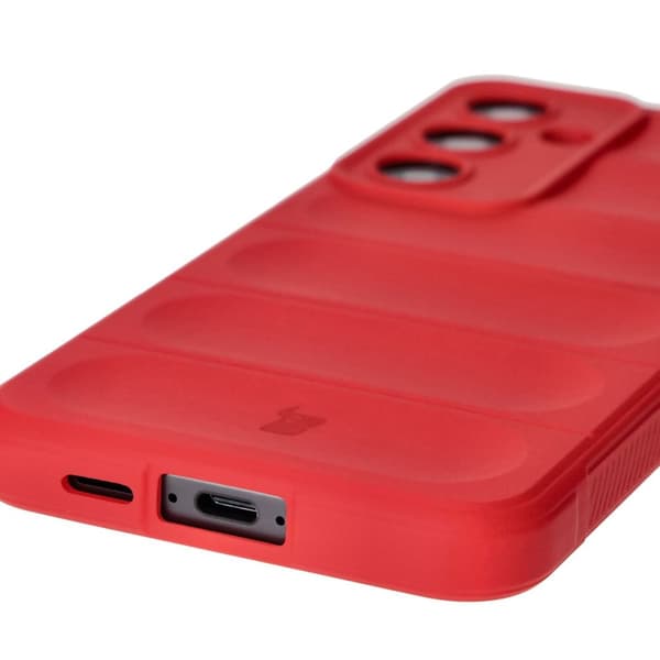 Bizon-cover Tur til Galaxy S24 FE, rød