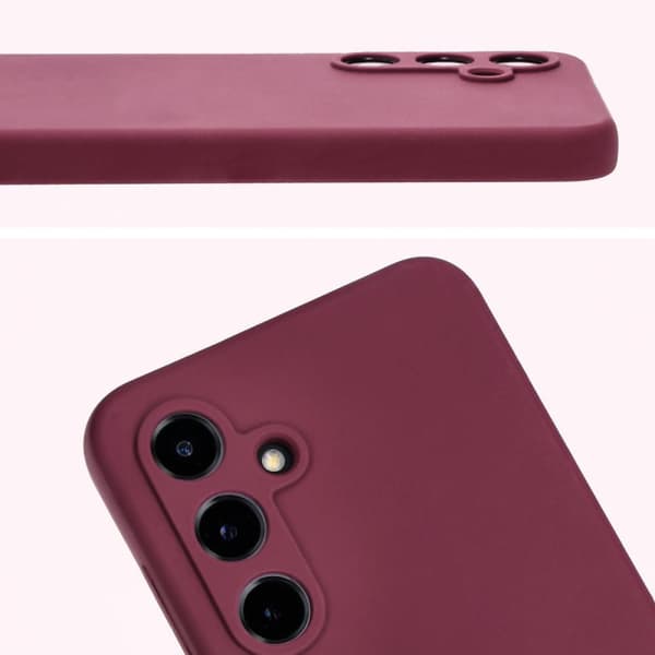 Bizon mjukt skal till Galaxy S24 FE, mörklila