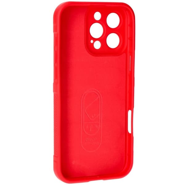 Bizon Case Tur pansret cover til iPhone 16 Pro Max, rød