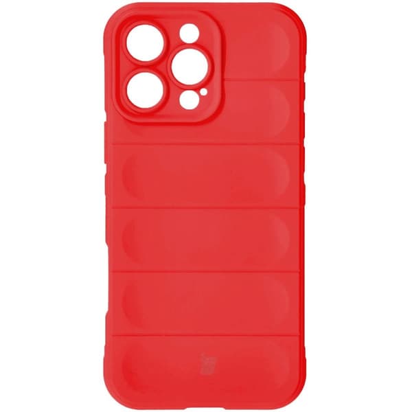 Bizon Case Tur pansret cover til iPhone 16 Pro Max, rød