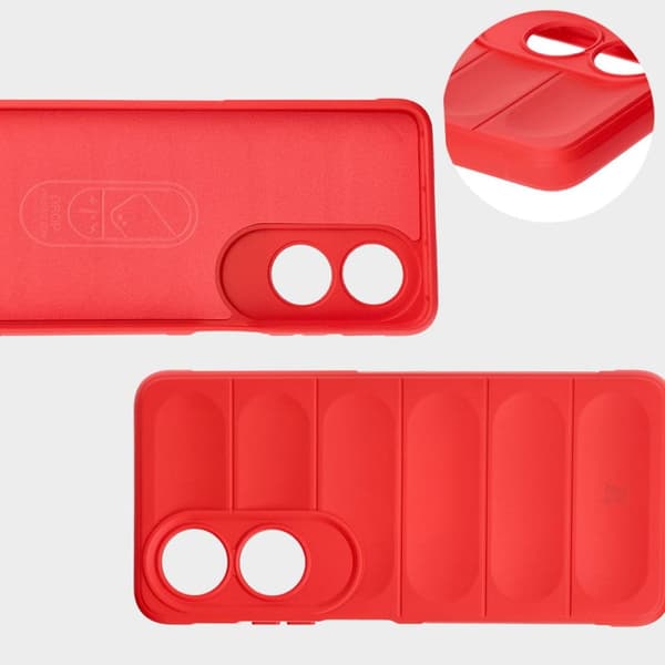 Bizon suojakuori Oppo A60 4G:lle, punainen