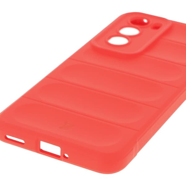 Bizon Cover Tur til Oppo Reno 12 Pro, rød