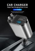 Miniatyrbillede 2 af 8: Lollanda Biloplader 100w - Biloplader - iPhone/Samsung - USB-C