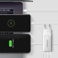 Miniatyrbillede 6 af 7: Oplader til bærbare enheder Axagon ACU-DPQ65W Universal Hvid AC hurtigopladning Intern