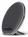 Miniatyrbillede 4 af 6: Denver QI-opladere QI-oplader Smartphone Sort, Sølv USB Trådløs opladning Indendørs, Udendørs