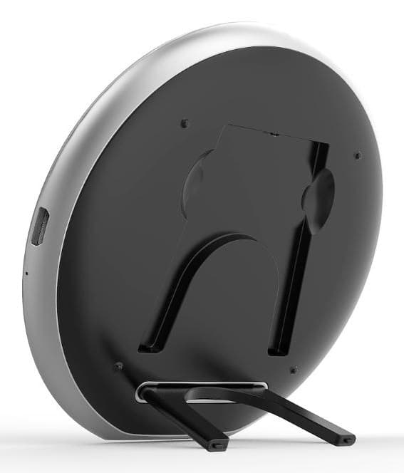 Denver QI-opladere QI-oplader Smartphone Sort, Sølv USB Trådløs opladning Indendørs, Udendørs