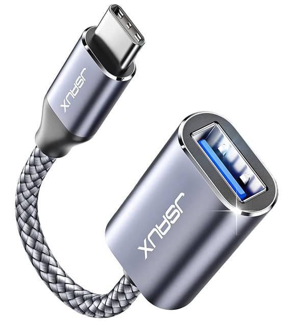 JSAUX CD0019 USB-C til USB-A 3.0 OTG-adapter