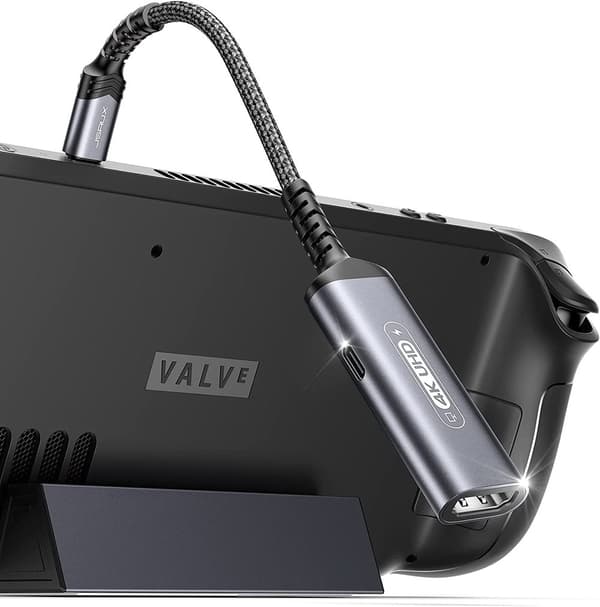 JSAUX Adapter 2-i-1 USB-C til HDMI og PD 100W maks. strømforsyning HB0201