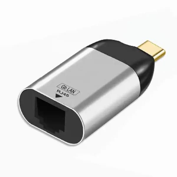 USB-C 3.1 - RJ45 Gigabit Ethernet 1000 Mbps lähiverkkosovitin