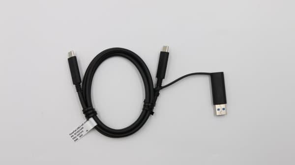 Lenovo USB-C-kabel med TP-dongel, FRU03X7470