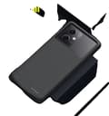 Miniatyrbillede 1 af 2: Power Case til Redmi Note 12, 6800mAh Batteri, Holdbar Silikonebeskyttelse,Bemærk 12 Sort