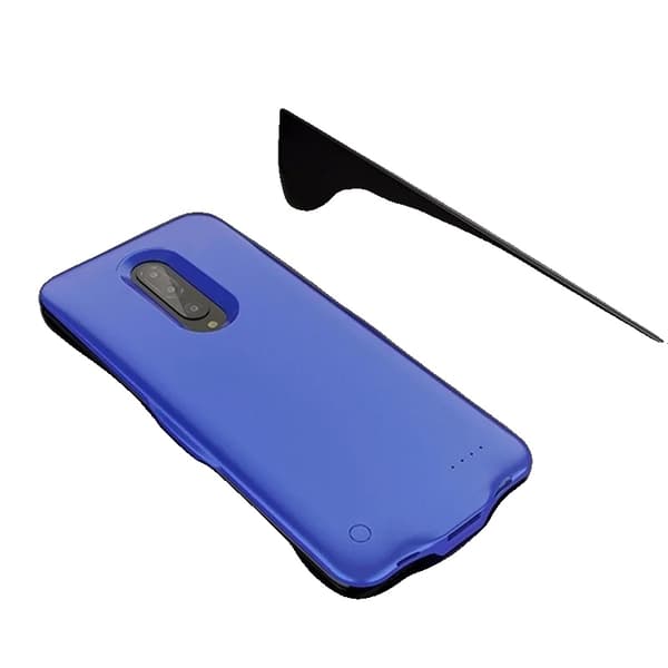 Ulkoisen akun virtakotelo, 10000mAh kapasiteetti, tehokas lataus, yhteensopiva Oneplus-mallien kanssa,for  6 6T 7-Sininen