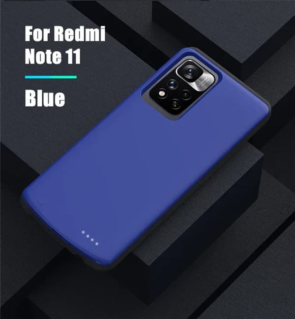 Xiaomi Redmi Note 11 Power Bank -kotelo, 10000mAh kapasiteetti, kannettava muotoilu,Huomautus 11 5G Sininen