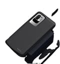 Miniatyrbillede 1 af 2: Xiaomi Redmi Note 10 Power Bank Cover, 6800mAh Batteri, Hurtigopladningsfunktion,Note 10 5G Sort