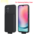 Miniatyrbillede 2 af 4: Power Bank Telefoncover, 5000mAh kapacitet, kompatibel med A34 5G,For Samsung A34 5G