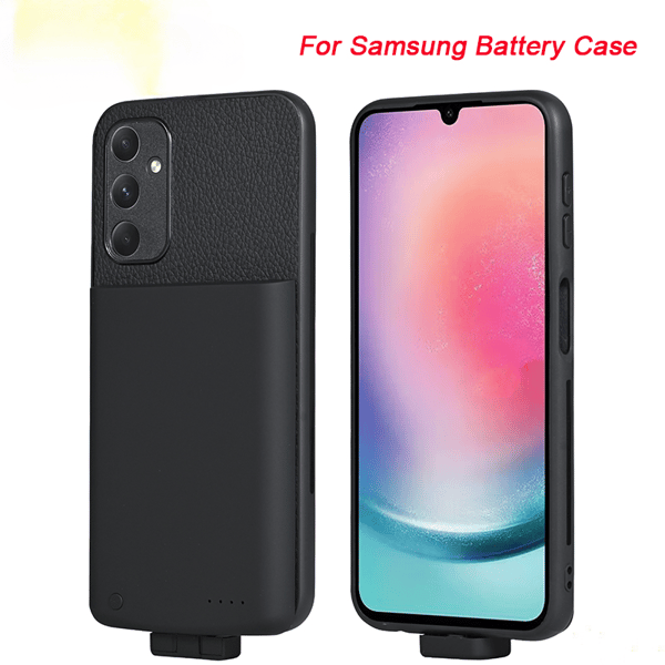 Power Bank Telefoncover, 5000mAh kapacitet, kompatibel med A34 5G,For Samsung A34 5G