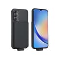 Miniatyrbillede 1 af 4: Power Bank Telefoncover, 5000mAh kapacitet, kompatibel med A34 5G,For Samsung A34 5G