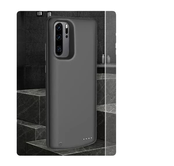 Power Case, 6800mAh varavirtapatteri, suojakuori lataamista varten,Musta P30 Pro:lle