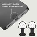 Miniatyrbillede 5 af 7: Lollanda 8-pak støvpropper til mobiltelefoner – kompatibel med USB-C/Lightning, støvafvisende, holdbar og tabssikker kontaktbeskyttelse