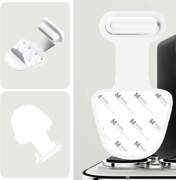 Lollanda 8-pack dammproppar för mobiltelefon – kompatibla med USB-C/Lightning, dammskyddande, slitstarka och förlustsäkra kontaktskydd