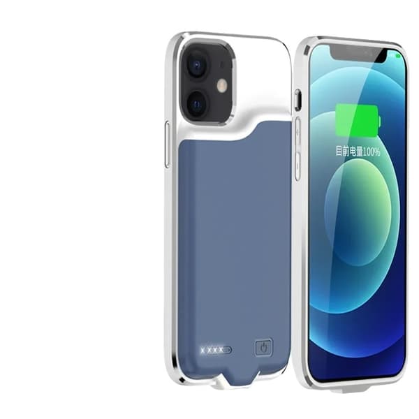 Batteriopladeretui, 5500mAh kapacitet, slankt design, flere varianter,Til 12ProMax 5500mAh