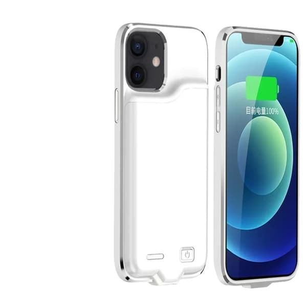 Batteriladdningsfodral, 5500mAh kapacitet, slimmad design, flera varianter,För 12 Pro 5500mAh-b