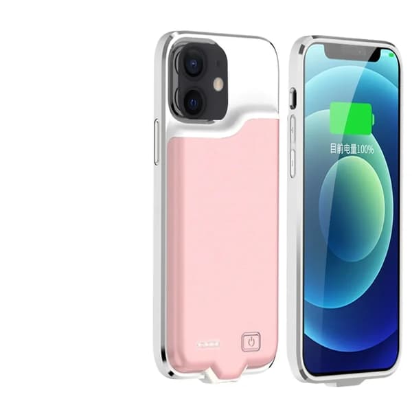 Batteriladdningsfodral, 5500mAh kapacitet, slimmad design, flera varianter,För 12 Pro 5500mAh