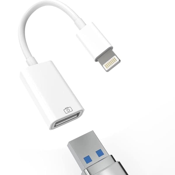 OBOSOE iPhone-sovitin USB:hen - USB 2.0 naaras salamaan - OTG