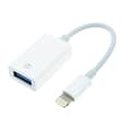 Pikkukuva 1 / 9: OBOSOE iPhone-sovitin USB:hen - USB 2.0 naaras salamaan - OTG