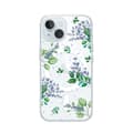 Miniatyrbild 1 av 6: iPhone 15 Plus-skal med MagSafe Transparent Silikon Flexibla Lila Blommor