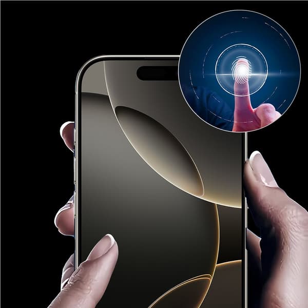 Det mest holdbare kompositglas med keramisk belægning til hele 5D-skærmen med sort ramme til iPhone 14
