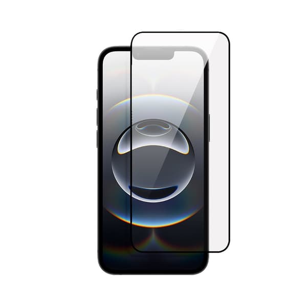 Det mest holdbare kompositglas med keramisk belægning til hele 5D-skærmen med sort ramme til iPhone 16e