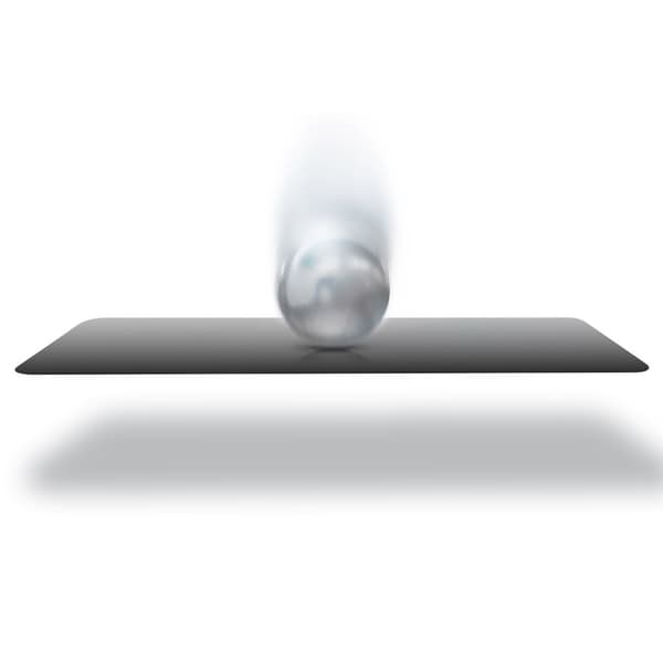 Privacy Glass med sort ramme til iPhone 14
