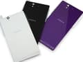 Miniatyrbild 1 av 3: Sony Xperia Z Batterilucka (Baksida) Svart/Vit/Lila