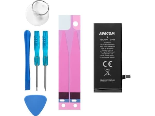 AVACOM batteri pro Apple iPhone 6, Li-Ion 3,82V 1810mAh (nÃ¡hrada 616-0808)
