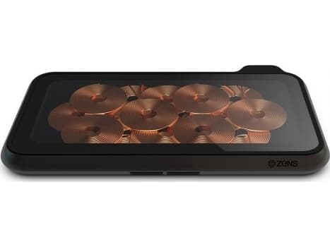 ZENS ZEDC09G/00, Innendørs, USB, Trådløs lading, 1,5 m, Sort, Kobber