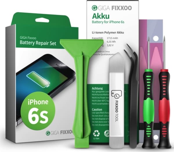 Bateria Giga Fixxoo GIGA Fixxoo iPhone 6s Battery Komplettset