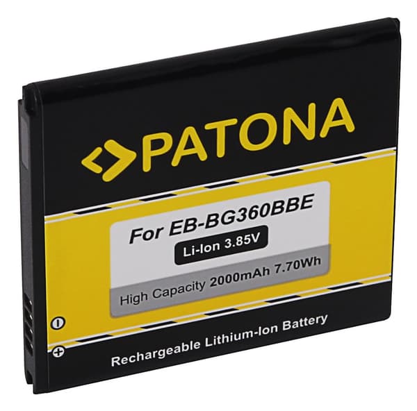 Batteri för Samsung Galaxy Core Prime EB-BG360BBE EB-BG360CBC 2000mAh