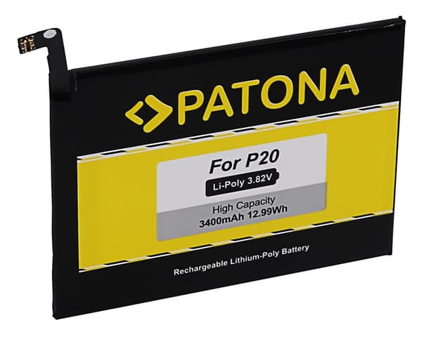 Batteri för Huawei P20 HB396285ECW EML-AL00 3400mAh