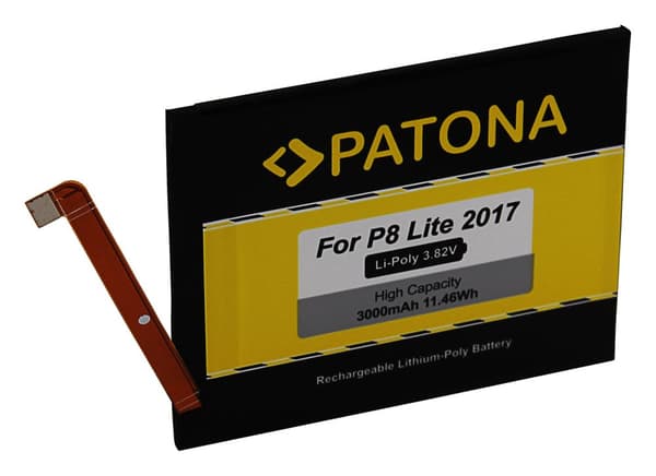 Batteri för Huawei P8 Lite 2017 P9 Lite P10 Lite P20 Lite HB366481ECW 3000mAh