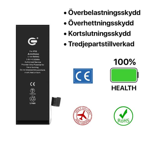 iPhone 5S Batteri Kit
