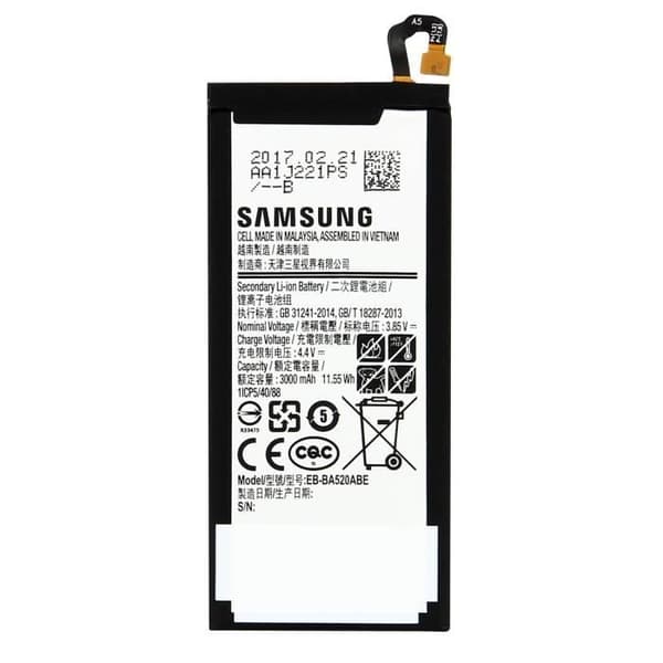 Originalbatteri EB-BA520ABE Samsung Galaxy A5 2017 / J5 2017 - 3000mAh
