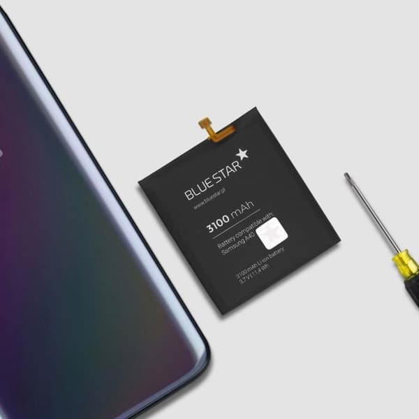 Ersättningsbatteri Samsung Galaxy A40 3100mAh Li-Ion Blue Star Black