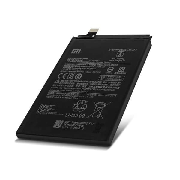 Internt batteri Xiaomi Mi 11T Lite 5G 4720mAh Original BM4W Svart