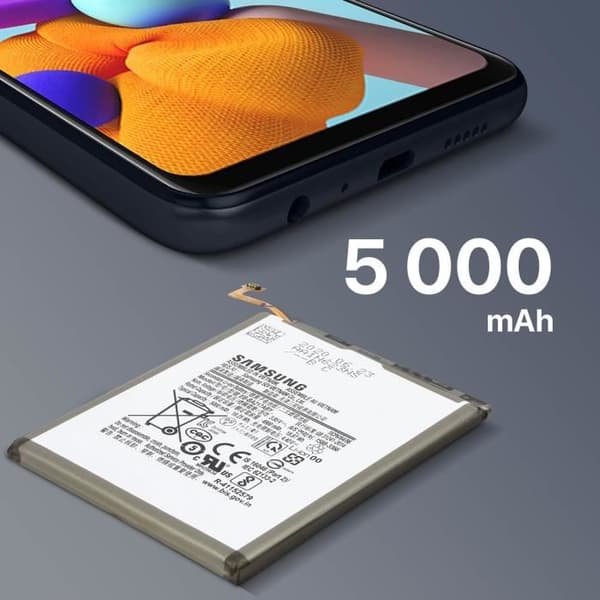 Internt batteri Samsung Galaxy A21s / A12 5000mAh Original EB-BA217ABY