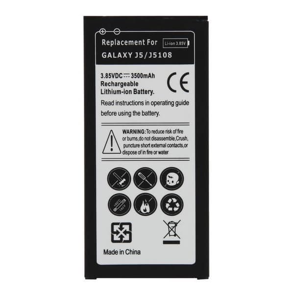 Batterikompatibel 3500mAh Samsung Galaxy J5 2016 - Ersätter Samsung B011795N8Q