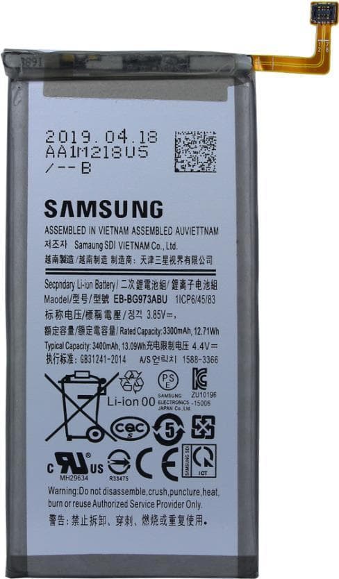 Samsung - EB-BG973AB batteri - Samsung Galaxy S10 - 3400mAh - Li-ion (EB-BG973AB)