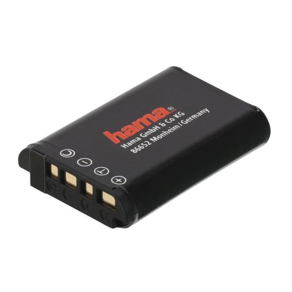 Hama DP 460 - Akku - Li-Ion - 1090 mAh - 3,9 Wh - musta - Sony ZV-1, Cyber-shot DSC-HX95, HX99, RX100, WX700, Handycam HDR-CX470, VLOGCAM ZV-1G (090)