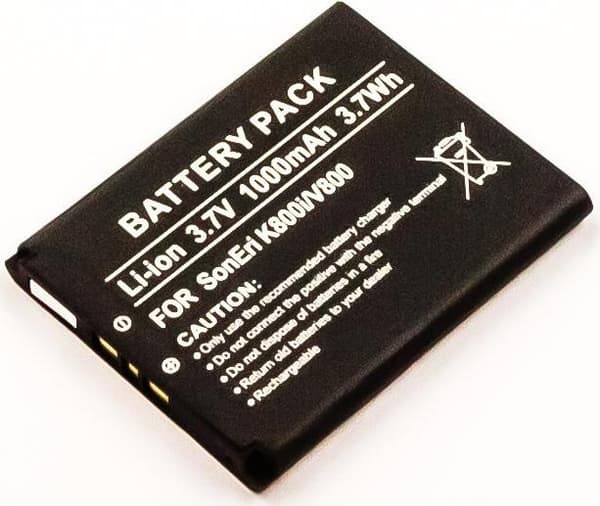 CoreParts MBXSO-BA0010 Mobiltelefon Reservedel Batteri Sort - Hvid (BST-33)