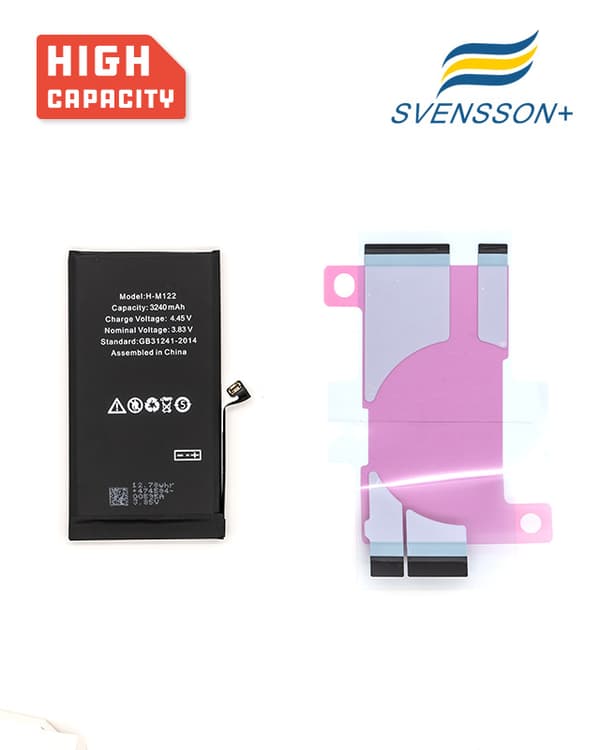Svensson Plus High Capacity Battery For iPhone 12/12 Pro 3240 mAh
